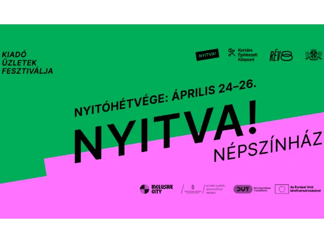 A 97 beérkezett pályázatból 8 vállalkozó valósíthatja meg ötleteit  a Nyitva! - Kiadó üzletek fesztiválján 