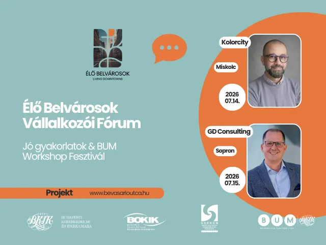 The Entrepreneurial Forums of Live Towns successfully took place in Miskolc and Sopron.