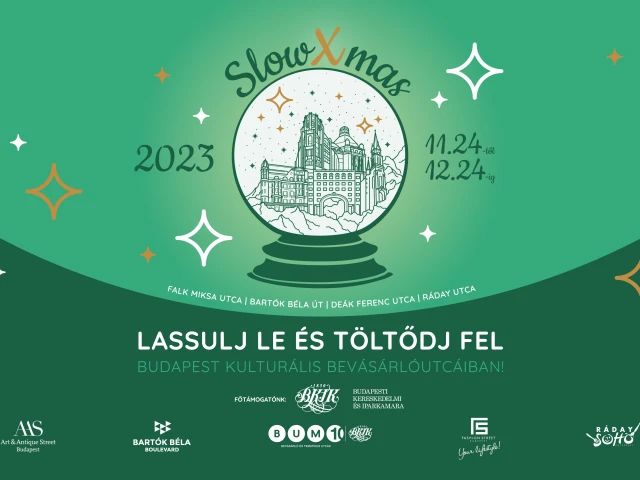 Először tart adventi vásárt a Bartók Béla Boulevard a  SlowXmas programsorozathoz kapcsolódva