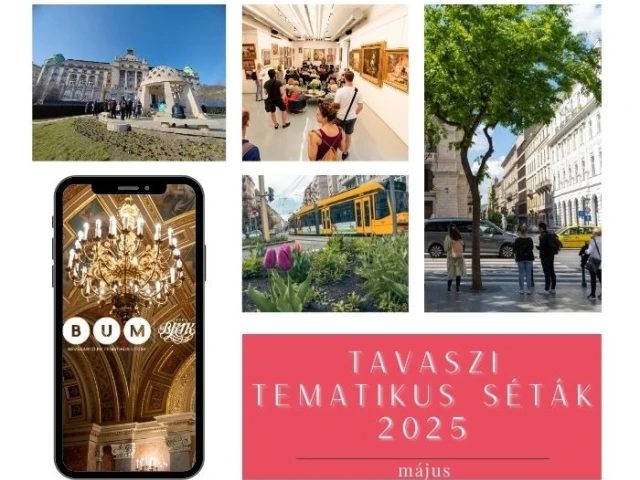 Tavaszi Tematikus Séták 2025 - május
