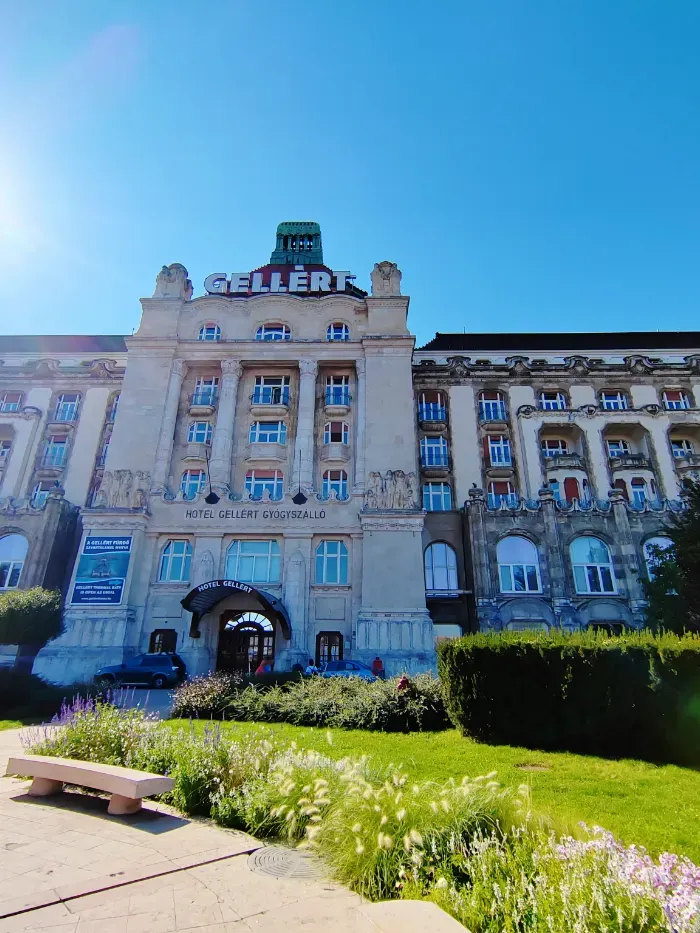 The Art Nouveau monument of the Gellért Hotel and Spa.