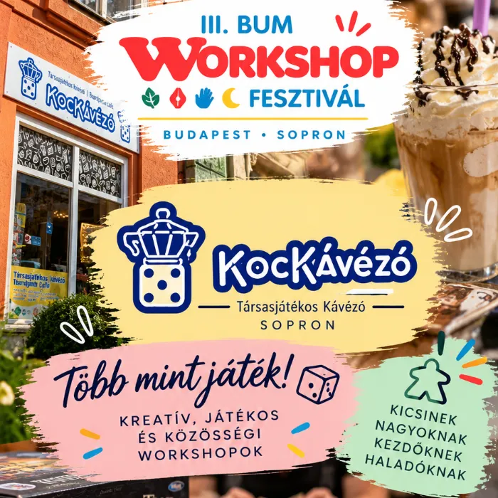 Workshop Fesztivál - KocKávézó Sopron