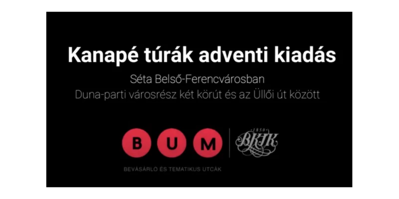 Séta Belső Ferencvárosban - Duna-parti városrész két körút és az Üllői út között